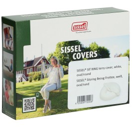 SISSEL taie pour Sit Ring rond/ovale éponge blanc