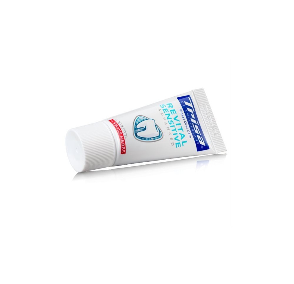 TRISA dentifrice Revital Sens Swiss Herbs tb 15 ml