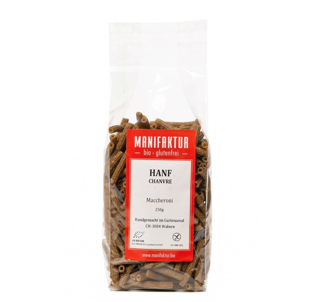 MANIFAKTUR Maccheroni de chanvre bio sach 250 g
