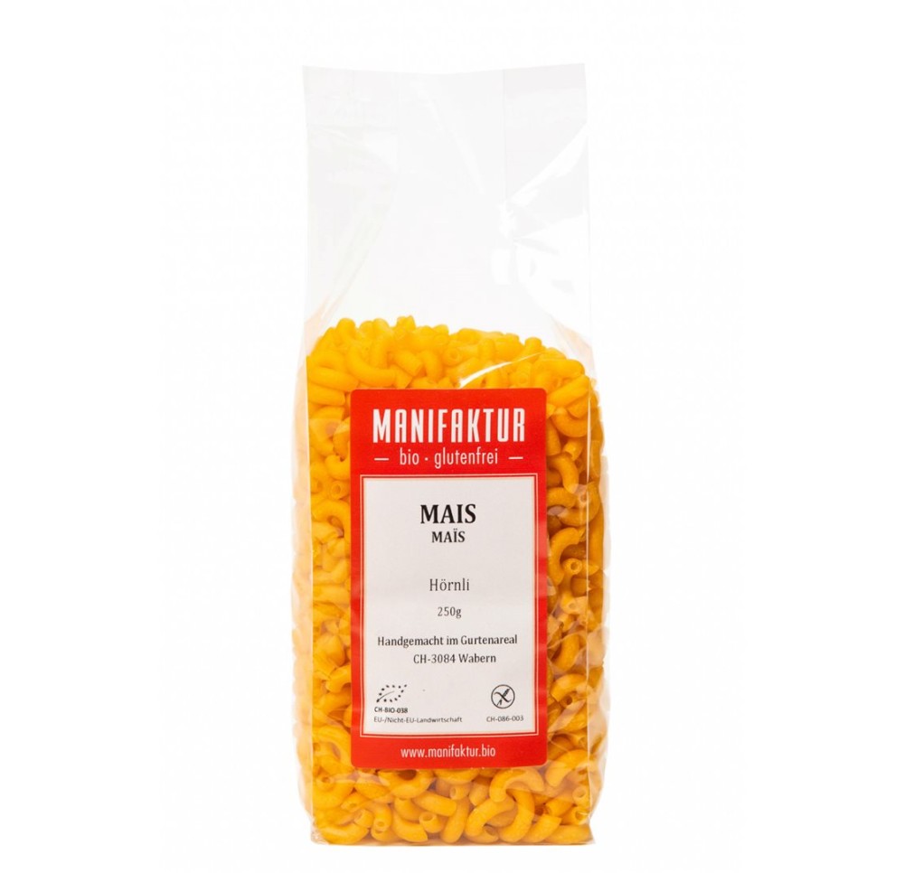MANIFAKTUR Cornettes de maïs bio sach 250 g MANIFAKTUR Cornettes de maïs bio sach 250 g