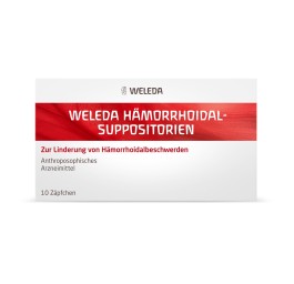 WELEDA suppositoires hémorroïdes 10 pce