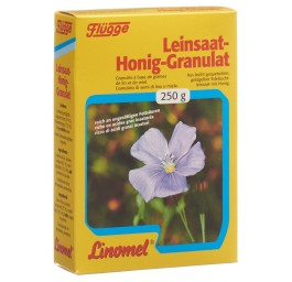 FLÜGGE LINOMEL granulés graines lin miel 250 g