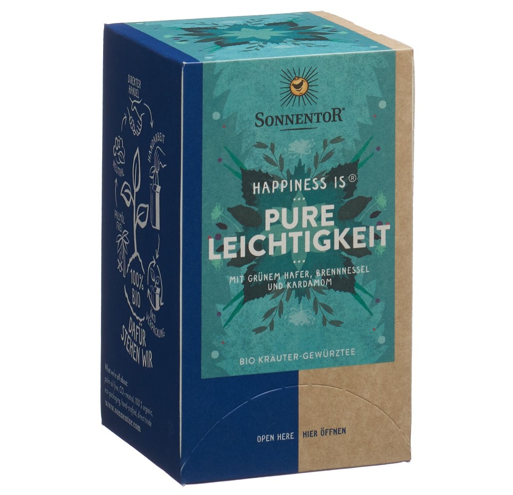 SONNENTOR Happiness is Pure Leichti Tee BIO 18 pce