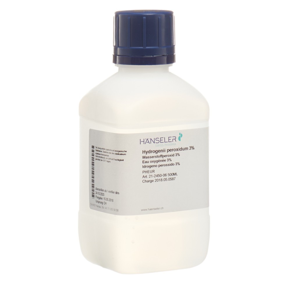 HÄNS hydrogenii peroxidum 3 % PhEur 500 ml