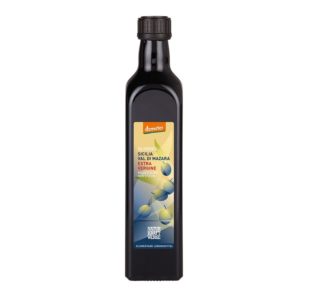 NATURKRAFTWERKE Huile olive Sicilia Demeter 500 ml