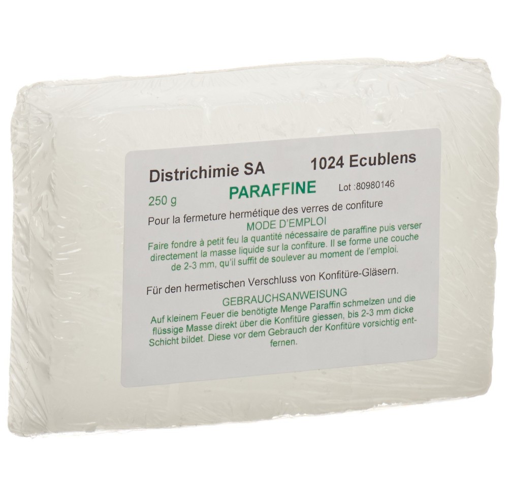 PARAFFIN SOLID Districhemie paraffin conserv 250 g