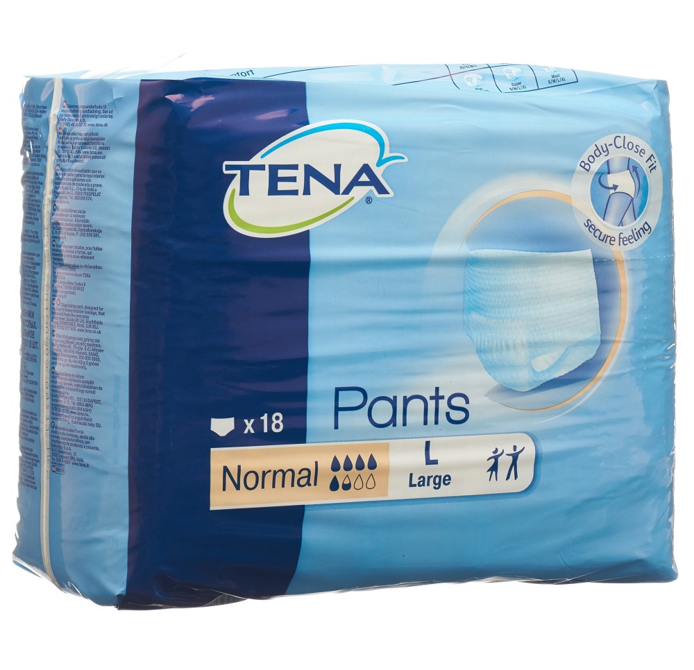 TENA Pants Normal L 18 pce