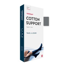 VENOSAN COTTON SUPPORT Socks A-D L anthra 1 paire