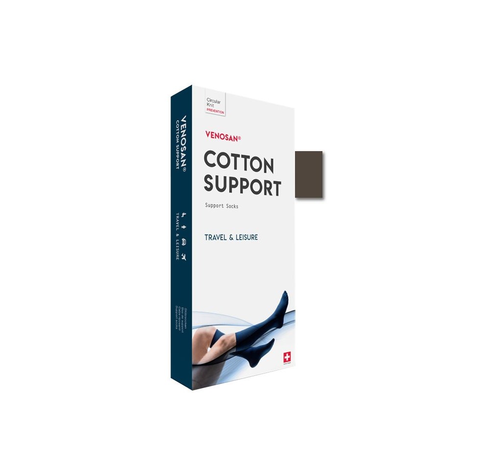 VENOSAN COTTON SUPPORT Socks A-D S wood 1 paire