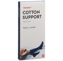 VENOSAN COTTON SUPPORT Socks A-D M wood 1 paire