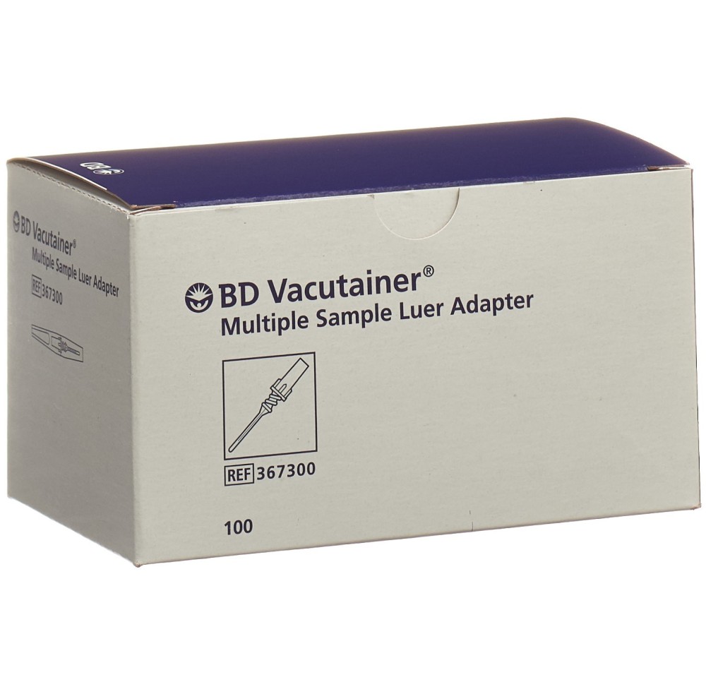 VACUTAINER adaptateur luer 100 pce