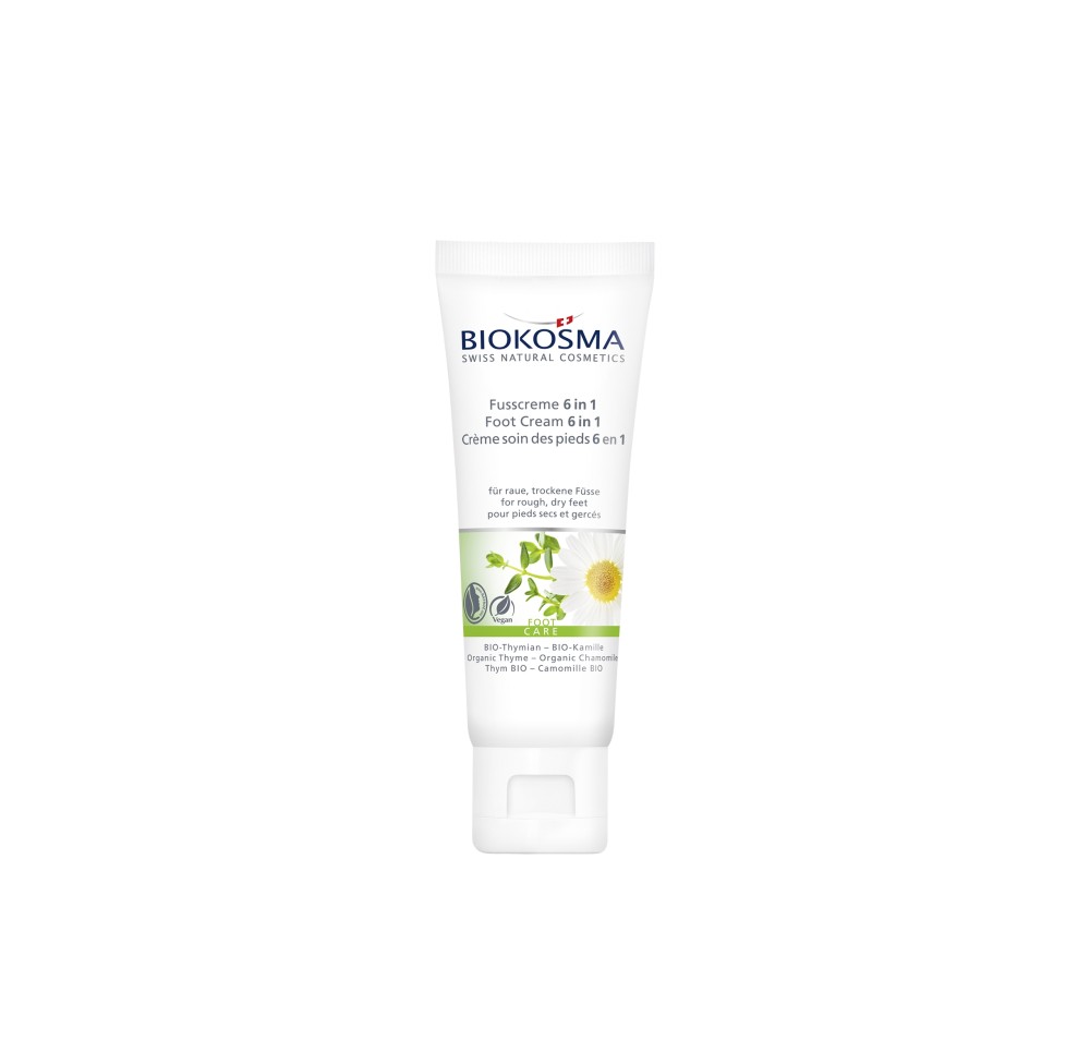 BIOKOSMA Crème pieds 6 en 1 Thy Cam BIO Mini 20 ml BIOKOSMA Crème pieds 6 en 1 Thy Cam BIO Mini 20 ml