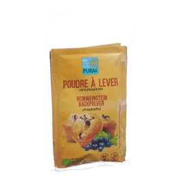 PURAL Poudre à lever sans phosphate bio 3 x 21 g
