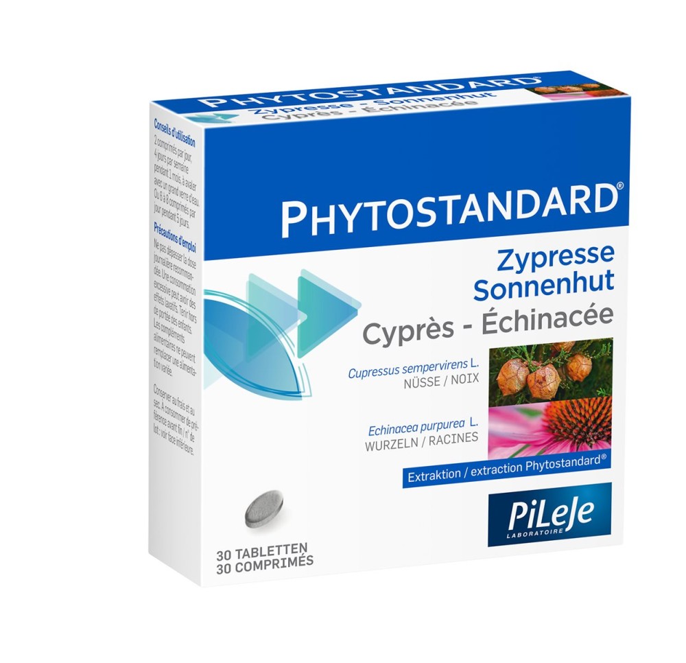 PHYTOSTANDARD cyprès-échinacée cpr 30 pce PHYTOSTANDARD cyprès-échinacée cpr 30 pce