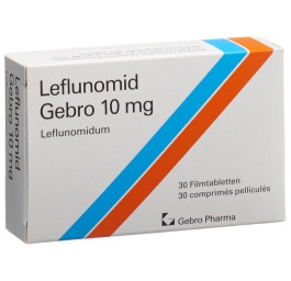 LEFLUNOMID Gebro cpr pell 10 mg 30 pce