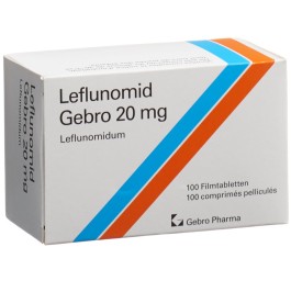 LEFLUNOMID Gebro cpr pell 20 mg 100 pce
