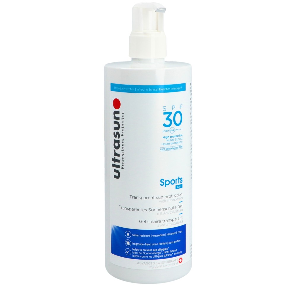 ULTRASUN Sports Gel SPF 30 -25% disp 400 ml ULTRASUN Sports Gel SPF 30 -25% disp 400 ml