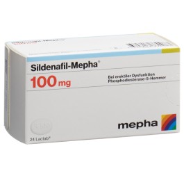 SILDENAFIL Mepha cpr pell 100 mg 24 pce