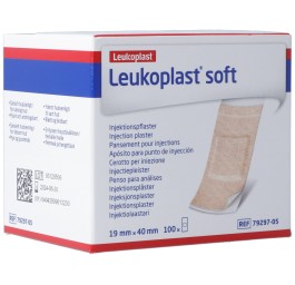 LEUKOPLAST Soft pansem injections 19x40mm 100 pce