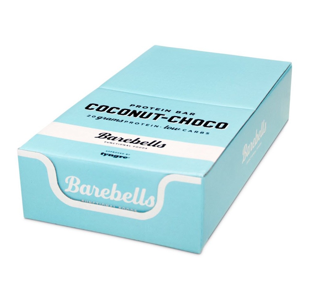 BAREBELLS Low Carb barre Coconut-Choco 12 x 55 g