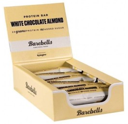 BAREBELLS Barre protéinée White Choc Alm 12 x 55 g