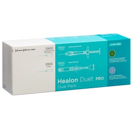 HEALON DUET PRO Dual Pack sol inj ser pré