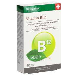 DÜNNER vitamin B12 vegan caps 40 pce