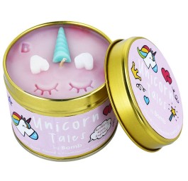 BOMBCOSMETICS Kerze in Dose Unicorn Tales 4 pce