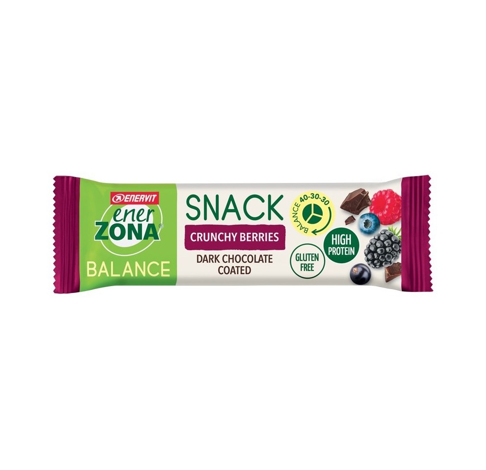 ENERZONA Barre snack baies croquantes 30 x 33 g