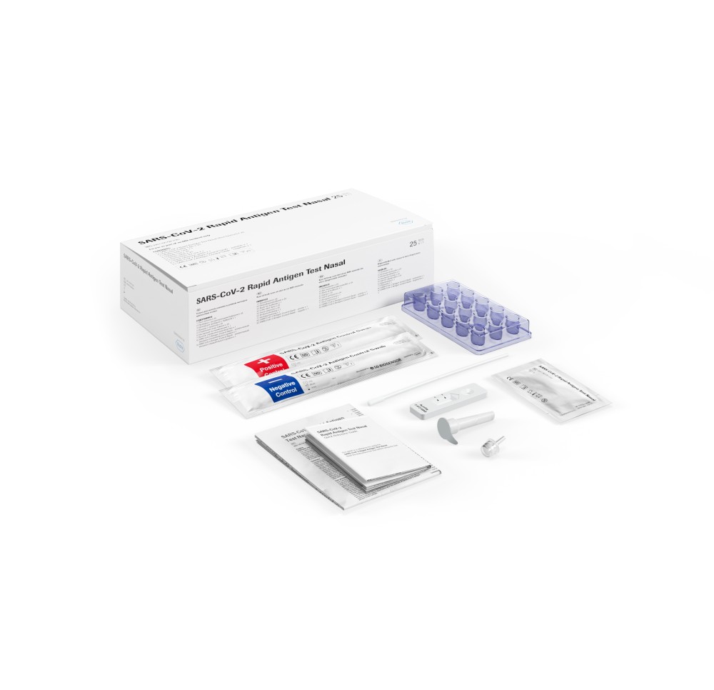 ROCHE SARS-CoV-2 Rapid Antigen Test Nas 25 pce