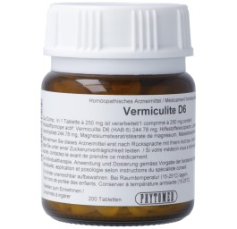 PHYTOMED Vermiculite cpr 6 D bte 50 g