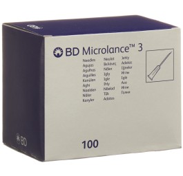 BD MICROLANCE 3 aiguilles 0.50x16mm orange 100 pce