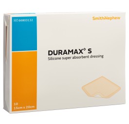 DURAMAX S superabsorbant silicone 15x20cm 10 pce