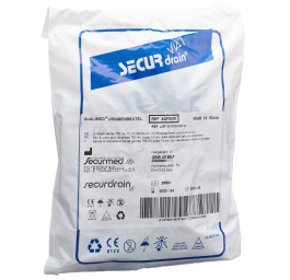 QUALIMED sac à urine 750ml 10cm ant ref éc 10 pce