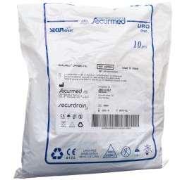 QUALIMED sac à urine 2l 90cm av ant-ref éc 10 pce