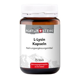 NATURSTEIN L-Lysin caps verre 75 pce