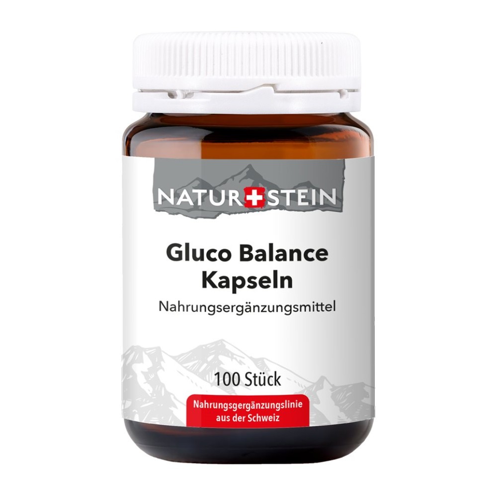 NATURSTEIN Gluco balance caps verre 100 pce