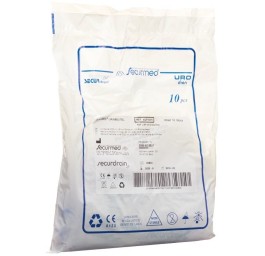 QUALIMED sac à urine 2l 90cm av ant-ref 10 pce