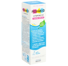 PEDIAKID vitamine D3 naturelle 200 UI par g 20 ml