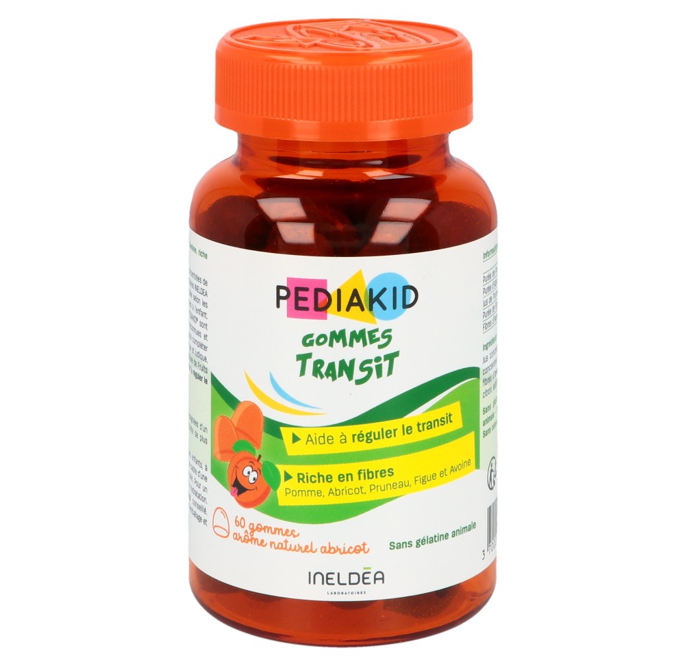 PEDIAKID oursons gummies trans&constip 60 pce