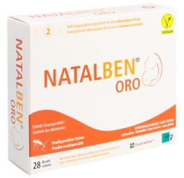 NATALBEN ORO vegan sach 28 pce