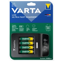 VARTA Charger LCD Ultra Fast 4x AA 2100mAh E212V