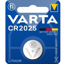 VARTA pile bouton lithium CR2025