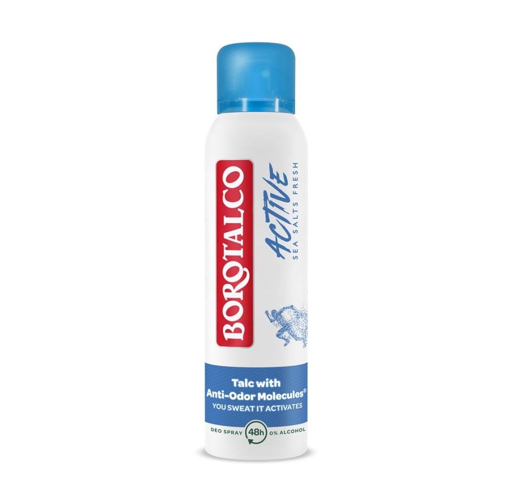 BOROTALCO Deo Active spray sel de mer 150 ml BOROTALCO Deo Active spray sel de mer 150 ml