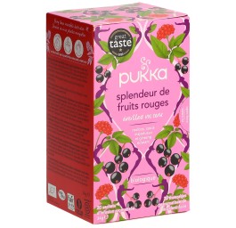 PUKKA Splendeur fruits rouges thé bio sach 20 pce