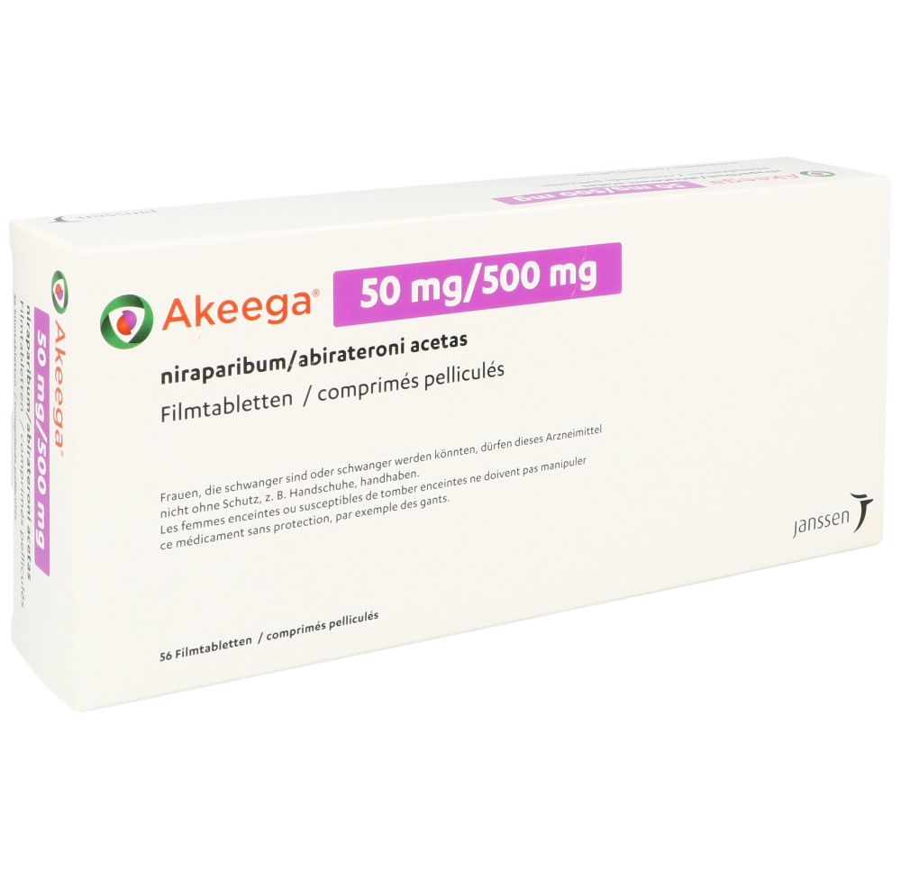 AKEEGA cpr pell 50mg/500mg 56 pce