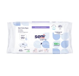 SENI Care lingettes humides Aqua sach 48 pce