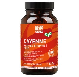 NATURKRAFTWERKE Cayenne vegicaps bio verre 150 pce