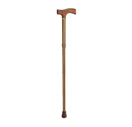 SAHAG Canne pli alu bron -100kg 85-95cm Fritz bois
