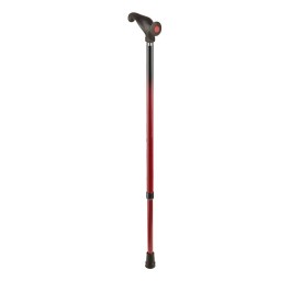 SAHAG Canne métal noir-ro -130kg 74-94cm anat ga